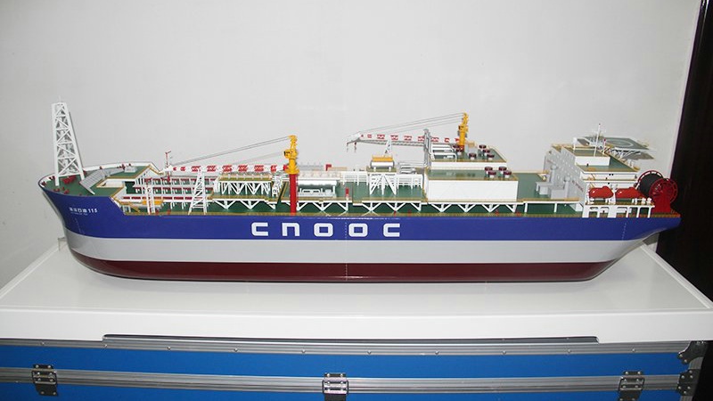 海洋石油115-FPSO-秀美模型