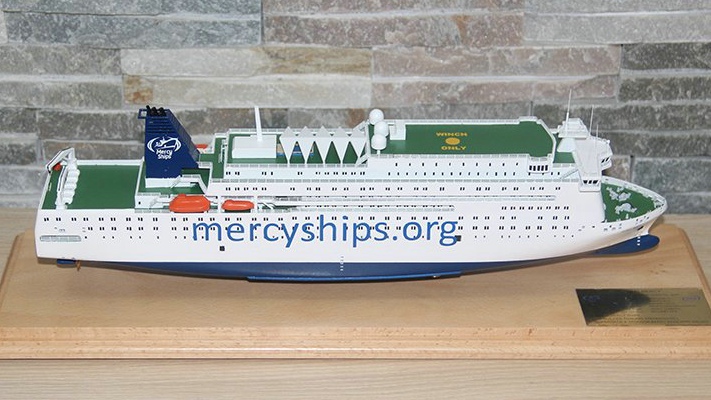 醫療船模型--Mercy ships--秀美模型設計制作