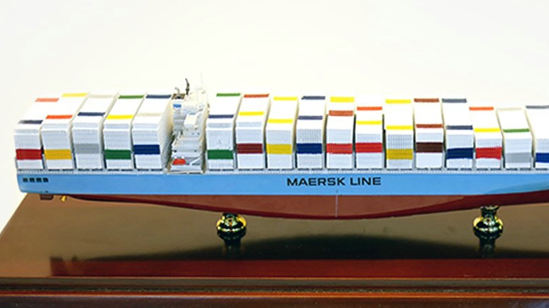 MAERSK LINE集裝箱船模型